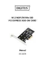 Preview for 1 page of Digitus DS-33170 Manual