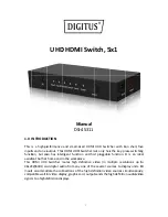 Preview for 1 page of Digitus DS-45311 Manual