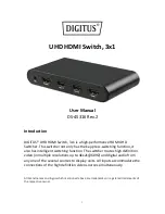 Digitus DS-45316 User Manual preview