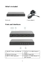 Preview for 2 page of Digitus DS-45325 Quick Installation Manual