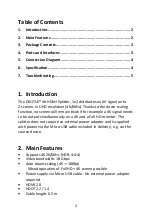 Preview for 2 page of Digitus DS-45327 Quick Installation Manual