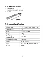 Предварительный просмотр 3 страницы Digitus DS-45331 Quick Installation Manual