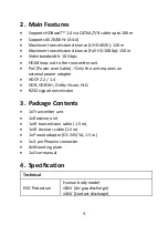 Preview for 3 page of Digitus DS-55508 Manual