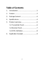 Preview for 2 page of Digitus DS-55519 Quick Installation Manual