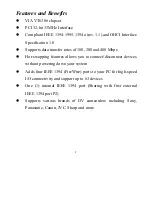 Preview for 2 page of Digitus PCI-Add-On-Card Firewire IEEE1394 User Manual