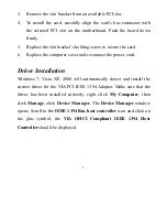 Preview for 5 page of Digitus PCI-Add-On-Card Firewire IEEE1394 User Manual