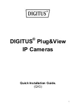 Предварительный просмотр 1 страницы Digitus Plug&View DN-16038 Quick Installation Manual