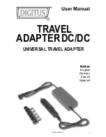 Preview for 1 page of Digitus TRAVEL ADAPTER DC/DC User Manual