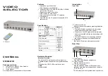 Digitus VRM-818 User Manual preview