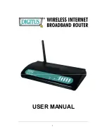 Digitus Wireless Internet Broadband User Manual preview