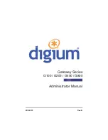 Digium 1G101F Administrator'S Manual preview