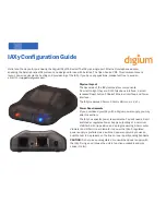 Digium IAXy Configuration Manual preview