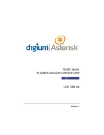 Preview for 1 page of Digium TE405P User Manual