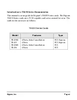 Preview for 4 page of Digium TE435 User Manual