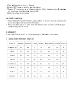 Preview for 5 page of Digoo DG-TH1981 Operating Instructions Manual