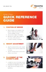 DIH Hocoma Armeo Power Quick Reference Manual предпросмотр