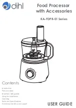 DIHL KA-FDPR-01 Series User Manual preview