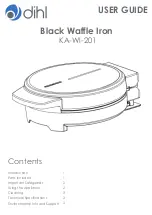 Preview for 1 page of DIHL KA-WI-201 User Manual