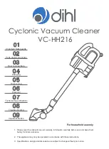 Предварительный просмотр 1 страницы DIHL VC-HH216 Instructions Manual