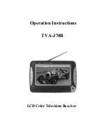 dikom TVA-J70B Operation Instructions Manual preview