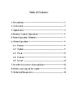 Preview for 2 page of dikom TVA-J70B Operation Instructions Manual