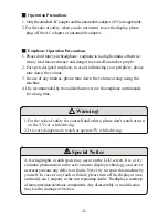 Preview for 4 page of dikom TVA-J70B Operation Instructions Manual