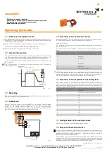 Dilitronics motionDOT Operating Instruction предпросмотр