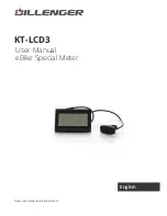 Dillenger KT-LCD3 User Manual предпросмотр