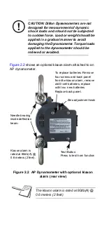 Предварительный просмотр 8 страницы Dillon AP Dynamometer Installation Instructions Manual