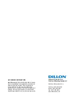 Preview for 24 page of Dillon EDjunior User Instructions