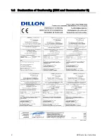 Preview for 10 page of Dillon EDXtreme User Instructions