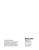 Preview for 68 page of Dillon EDXtreme User Instructions