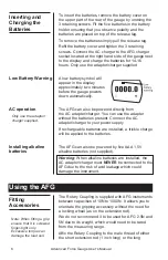 Preview for 6 page of Dillon Quantrol AFG 10 User Manual