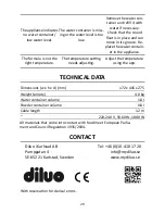 Preview for 20 page of diluo K1500186-040 User Manual