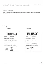 Preview for 9 page of diLUSSO CE620HSS Installation And Operating Manual