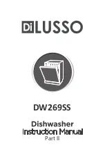 Preview for 30 page of diLUSSO DW269SS Instruction Manual