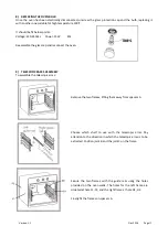 Preview for 13 page of diLUSSO OV607BBL Installation And Operating Manual