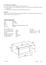 Предварительный просмотр 5 страницы diLUSSO OV911TBL Installation And Operating Manual