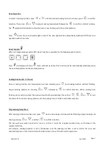 Предварительный просмотр 7 страницы diLUSSO OV911TBL Installation And Operating Manual