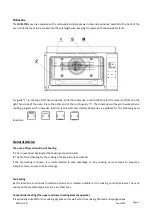 Предварительный просмотр 10 страницы diLUSSO OV911TBL Installation And Operating Manual