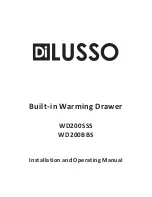 Предварительный просмотр 1 страницы diLUSSO WD200SSS Operating Manual