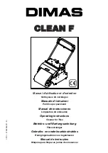 Dimas CLEAN F Operating Instructions Manual предпросмотр