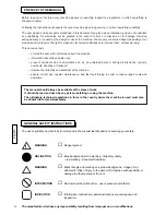 Preview for 14 page of Dimas FS 500 F Operating Instructions Manual