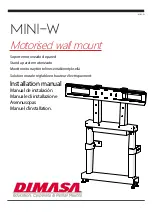 DIMASA mini-W Installation Manual preview