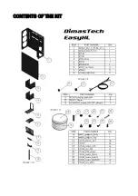 Предварительный просмотр 2 страницы Dimastech EasyXL Assembly Manual