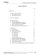 Preview for 3 page of DIMAT TPU-1 Installation And Comissioning Manual