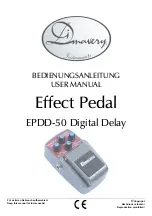 Preview for 1 page of Dimavery EPDD-50 User Manual