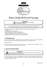 Preview for 8 page of Dimavery EPPA-50 Preamp User Manual