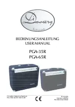 Dimavery PGA-35R User Manual предпросмотр