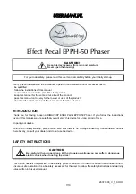 Preview for 7 page of Dimavery Phaser EPPH-50 User Manual